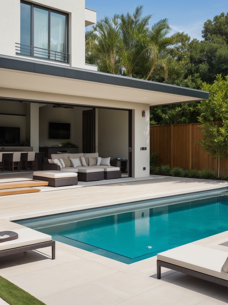transform-your-backyard-into-sophisticated-lounge-area-installing-sleek-swimming-pool-modern-cabana-elegant-outdoor-furniture