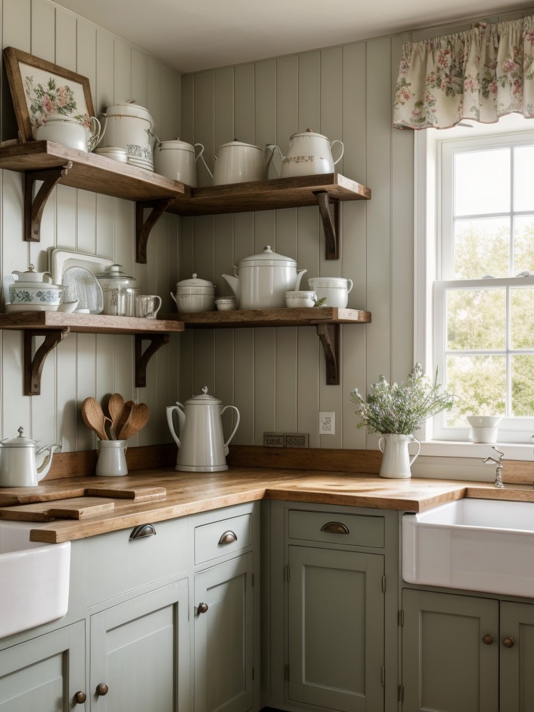 English Country Kitchen Ideas Charming Cottage Inspired Designs Vintage Details Feminine Floral Patt 