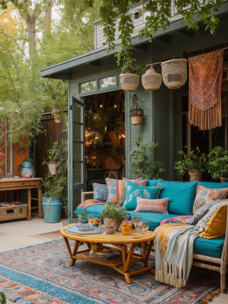 bohemian-backyard-oasis-vibrant-colors-eclectic-furnishings-relaxed-whimsical-atmosphere