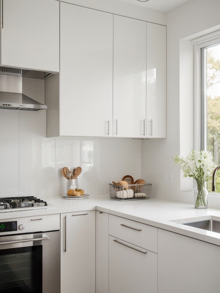 minimalist-kitchen-ideas-highlighting-sleek-white-cabinets-neutral-color-palette-clean-airy-feel