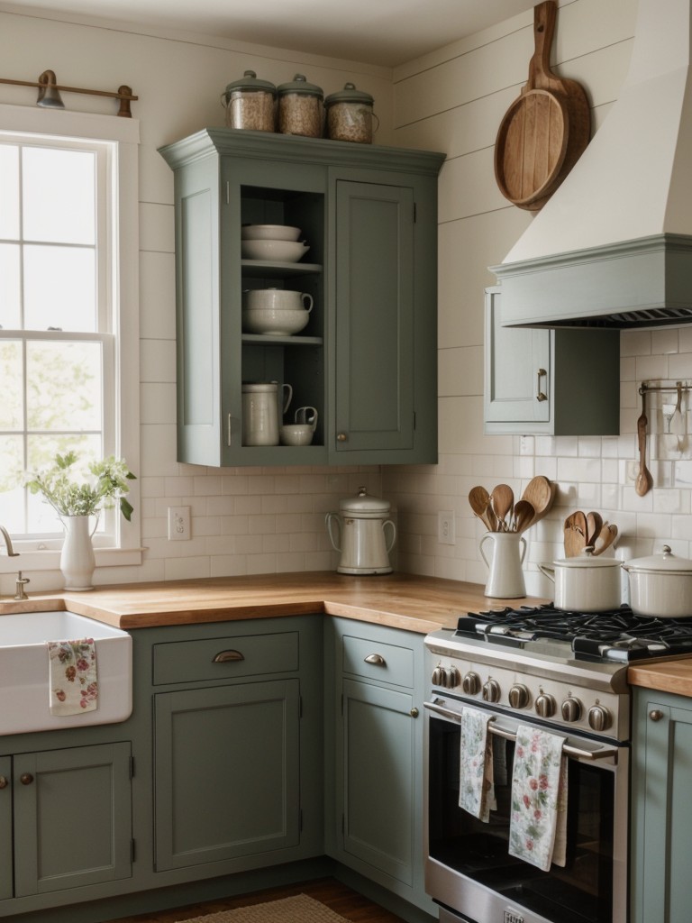 cottage-kitchen-ideas-floral-prints-vintage-accessories