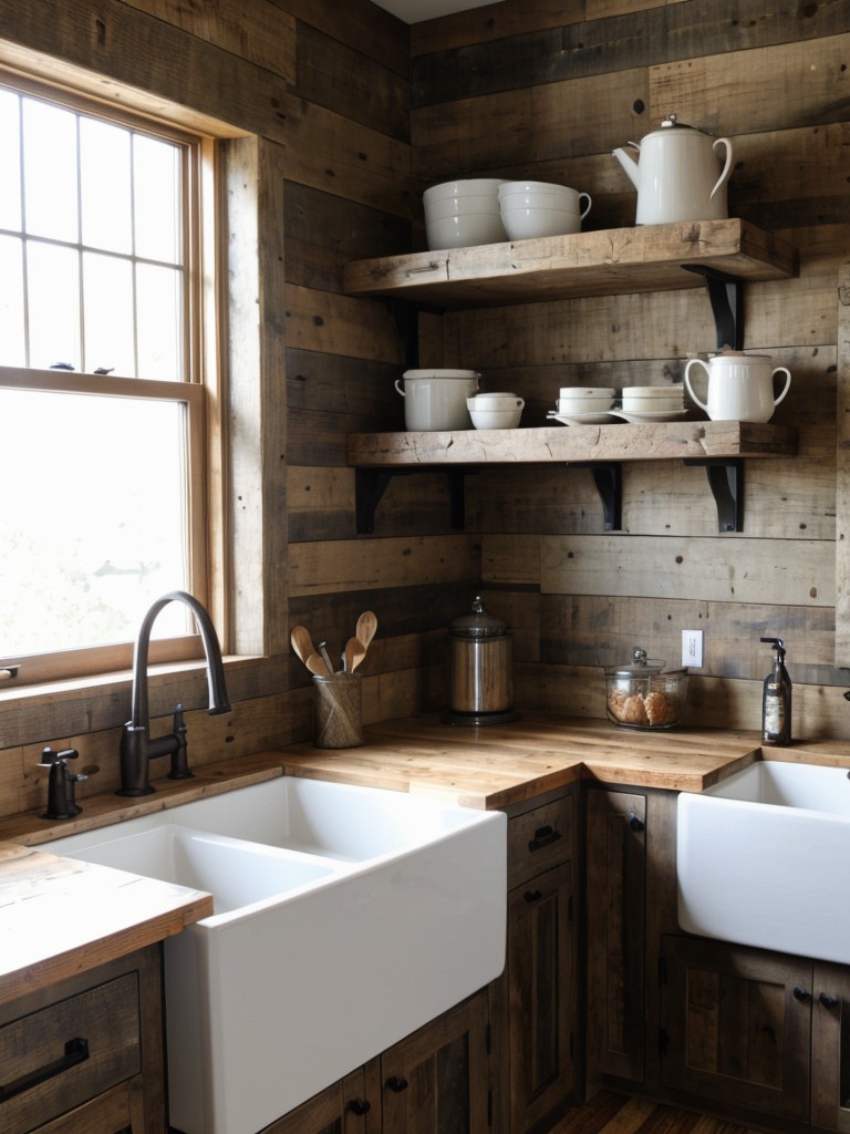 rustic-kitchen-ideas-natural-materials-reclaimed-wood-accents-country-inspired-decor-incorporating-farmhouse-sinks-open-shelving