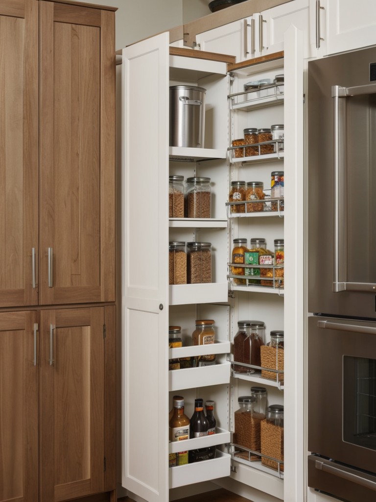 small-kitchen-ideas-space-saving-solutions-clever-storage-such-pull-out-pantry-cabinets-hanging-pot-racks