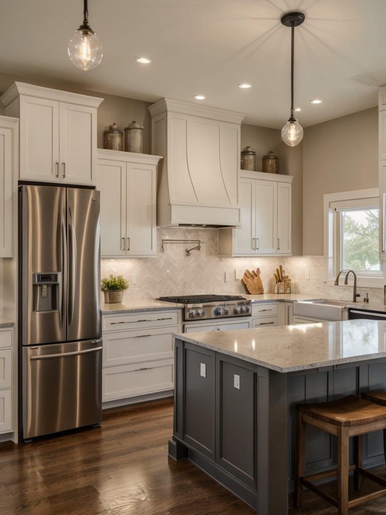 transitional-kitchen-ideas-blend-traditional-contemporary-elements-featuring-neutral-color-palettes-mixed-materials-pendant-lighting