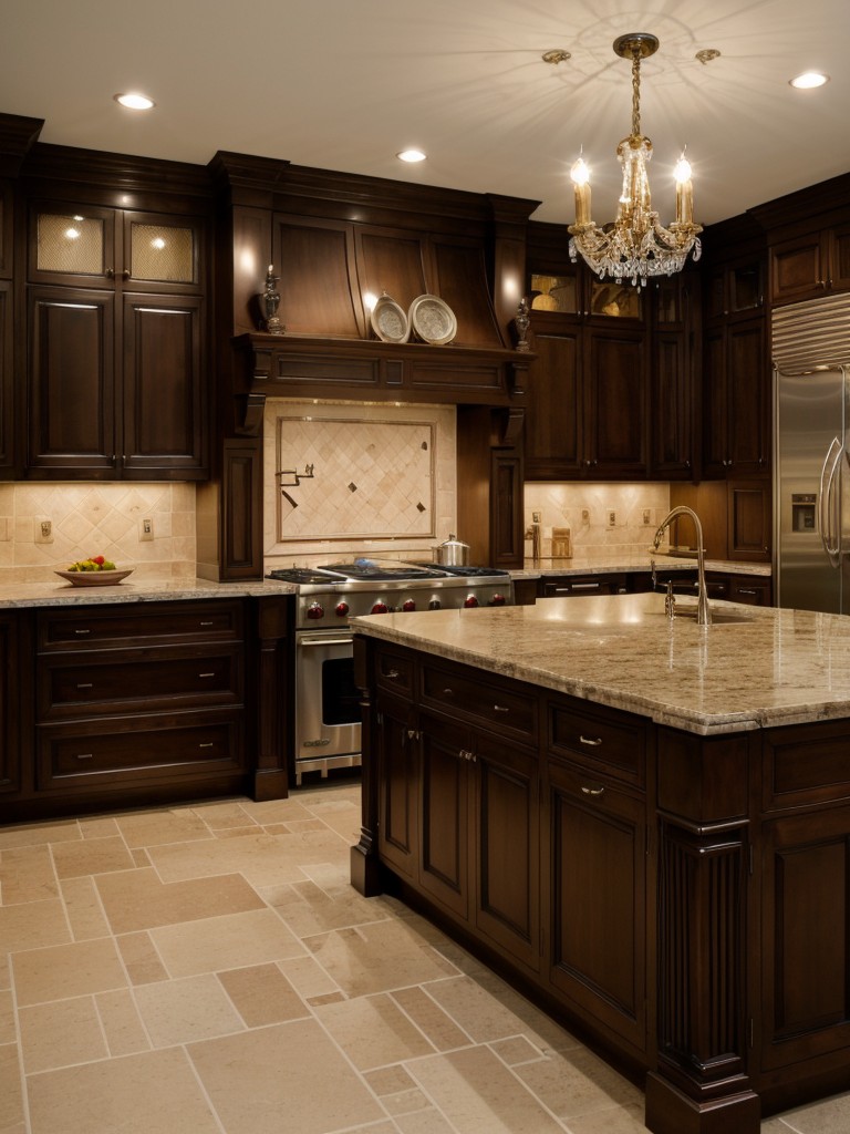 traditional-kitchen-ideas-timeless-elegance-including-classic-color-scheme-intricate-cabinet-detailing-statement-chandelier