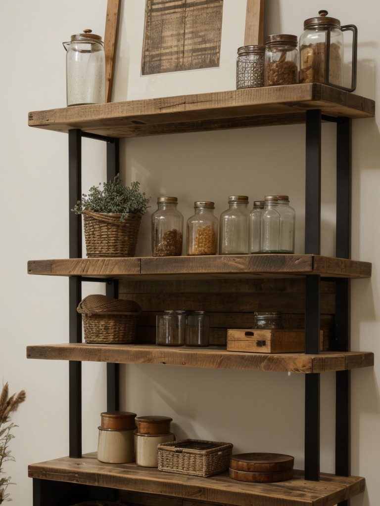 using-reclaimed-wood-vintage-accents-open-shelving