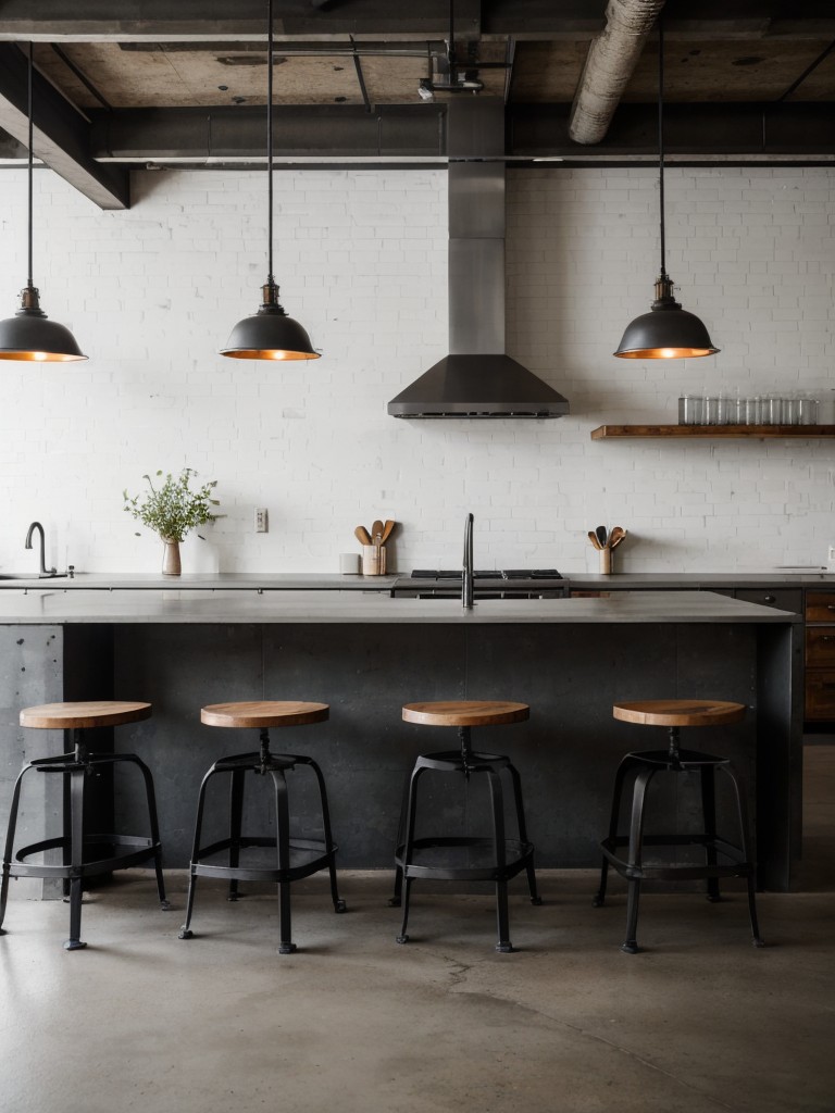 industrial-kitchen-ideas-raw-edgy-aesthetic-featuring-exposed-brick-walls-concrete-countertops-metal-accents-evoking-bold-urban-feel