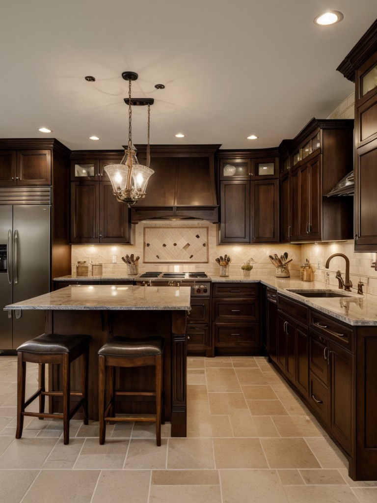 traditional-kitchen-ideas-featuring-elegant-cabinetry-ornate-details-classic-color-palette-complemented-vintage-inspired-lighting-fixtures-decorative-