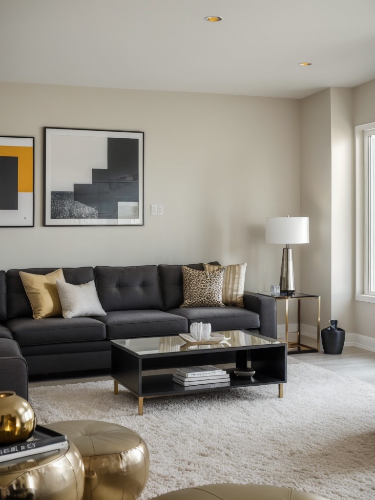 contemporary-living-room-ideas-sleek-furniture-metallic-accents-bold-pops-color-modern-stylish-aesthetic