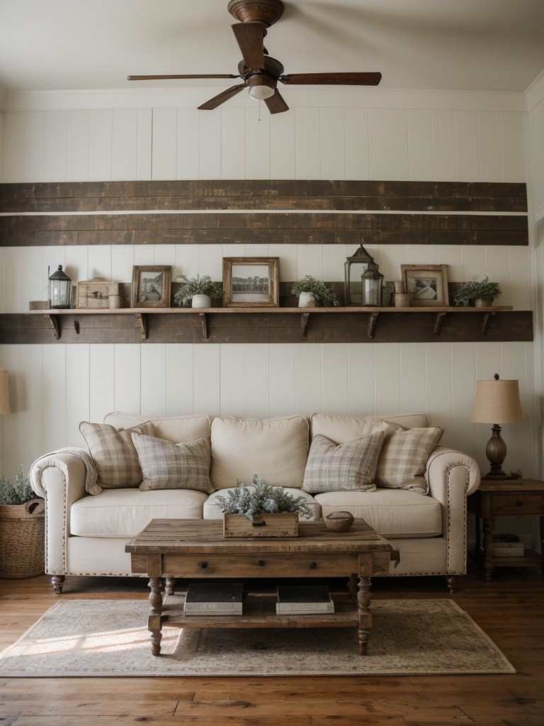 farmhouse-living-room-ideas-distressed-furniture-shiplap-walls-vintage-inspired-decor-pieces