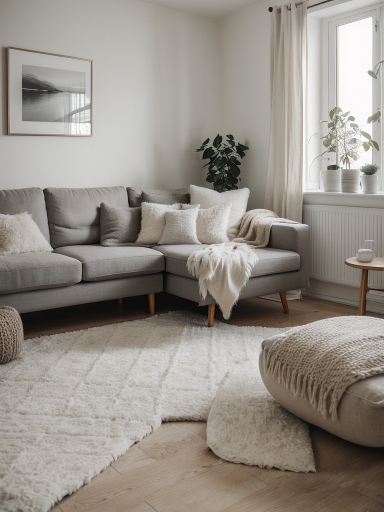 scandinavian-living-room-ideas-minimalistic-design-neutral-color-palette-cozy-textures-like-fur-throws-knit-pillows