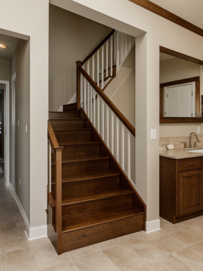 utilize-area-under-staircase-above-door-frames-additional-storage-display-options
