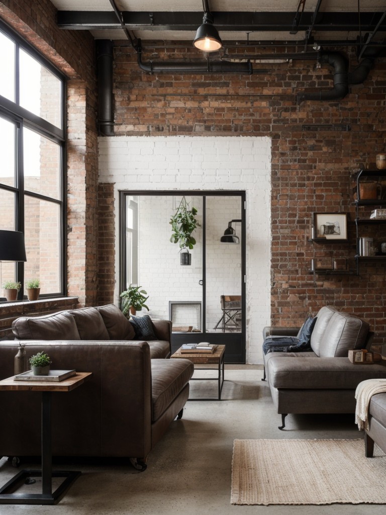 industrial-living-room-ideas-exposed-brick-walls-metal-accents-vintage-inspired-furniture-chic-edgy-atmosphere
