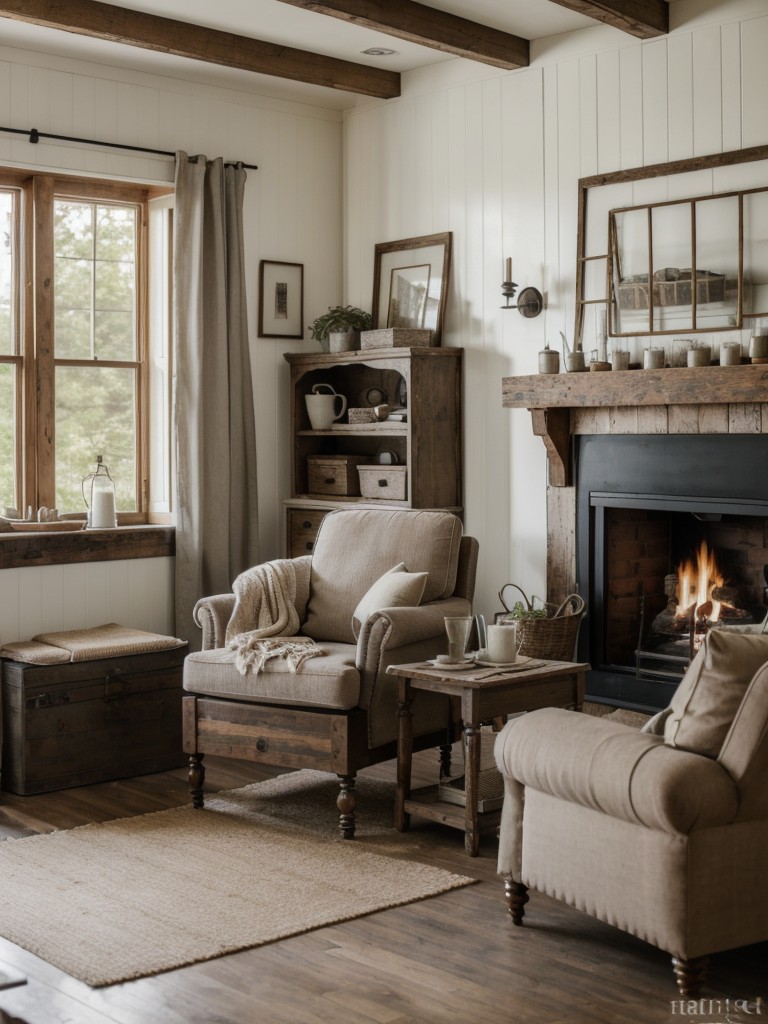 farmhouse-living-room-ideas-distressed-furniture-vintage-accessories-cozy-textiles-welcoming-rustic-charm