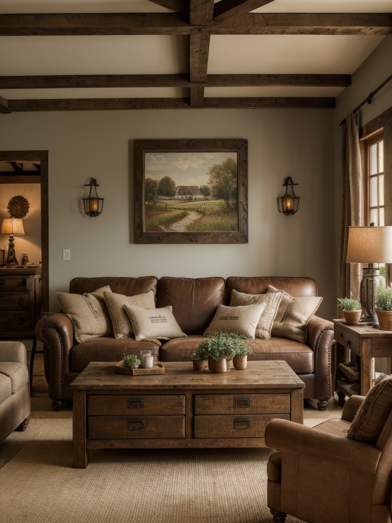 traditional-farmhouse-living-room-ideas-distressed-furniture-warm-earthy-tones-rustic-accents-to-evoke-cozy-country-inspired-ambiance