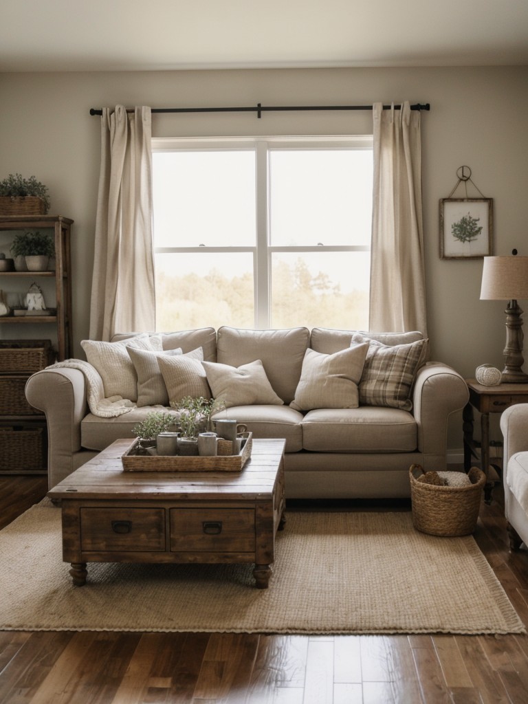 cozy-farmhouse-living-room-ideas-rustic-furniture-neutral-color-palette-cozy-textiles
