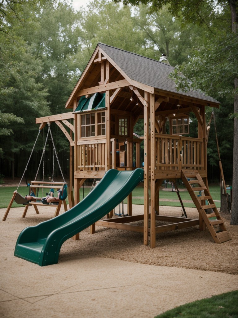 family-friendly-backyard-ideas-play-area-kids-including-swing-set-sandbox-along-designated-space-outdoor-dining-entertaining