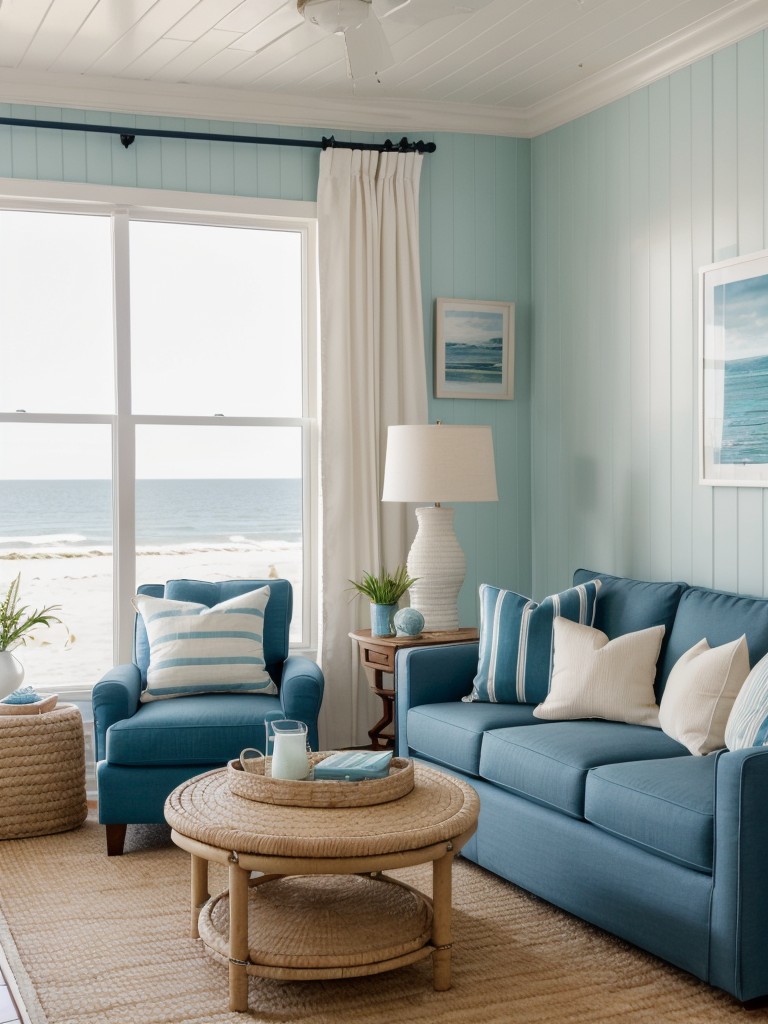 beach-themed-living-room-ideas-nautical-color-palette-coastal-decor-using-seashell-accents-striped-textiles-artwork-featuring-beach-scenes
