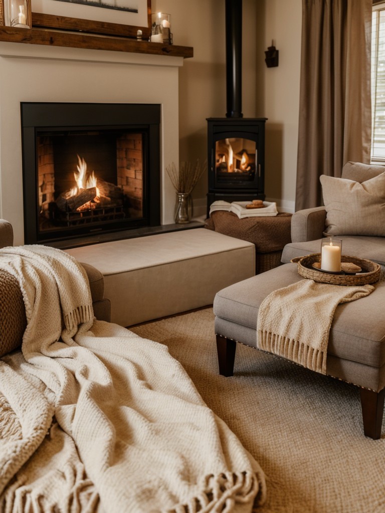 cozy-living-room-ideas-fireplace-plush-seating-soft-lighting-using-warm-colors-textured-fabrics-oversized-throw-blankets