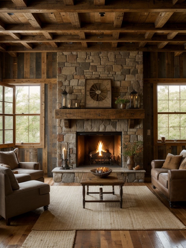 rustic-living-room-ideas-reclaimed-wood-accents-cozy-fireplace-earthy-color-palette-warm-inviting-space