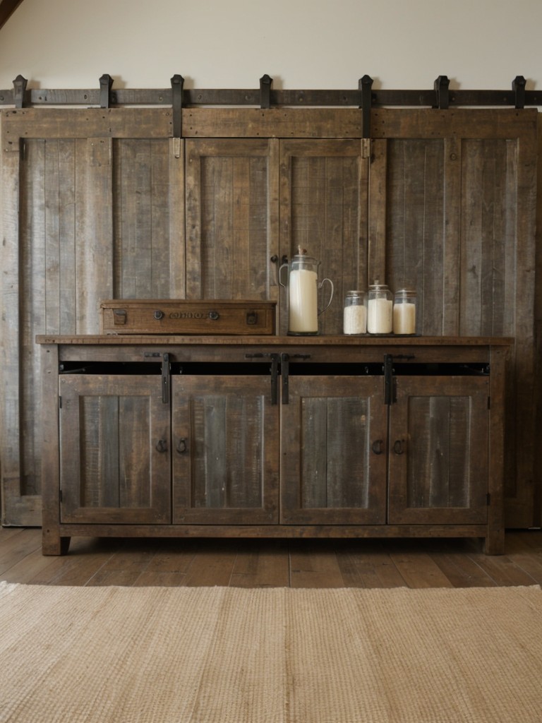 use-distressed-weathered-accent-pieces-such-barn-doors-farmhouse-tables-vintage-trunks-storage
