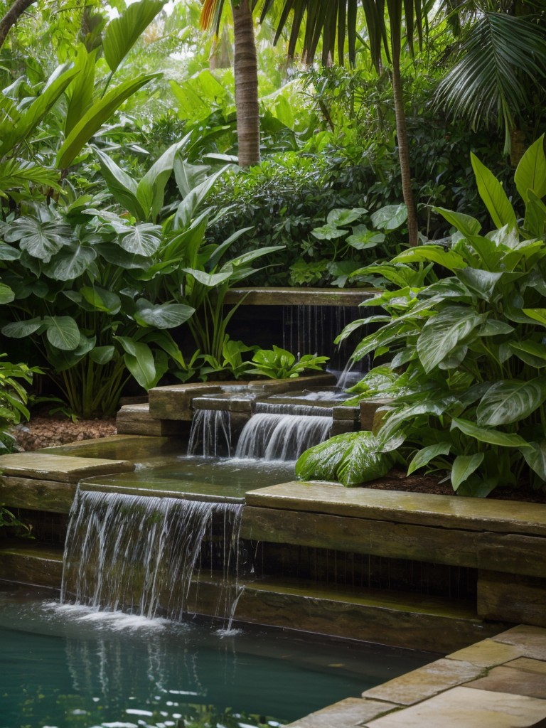 tropical-backyard-oasis-lush-greenery-vibrant-color-palette-relaxing-water-feature-like-pond-waterfall