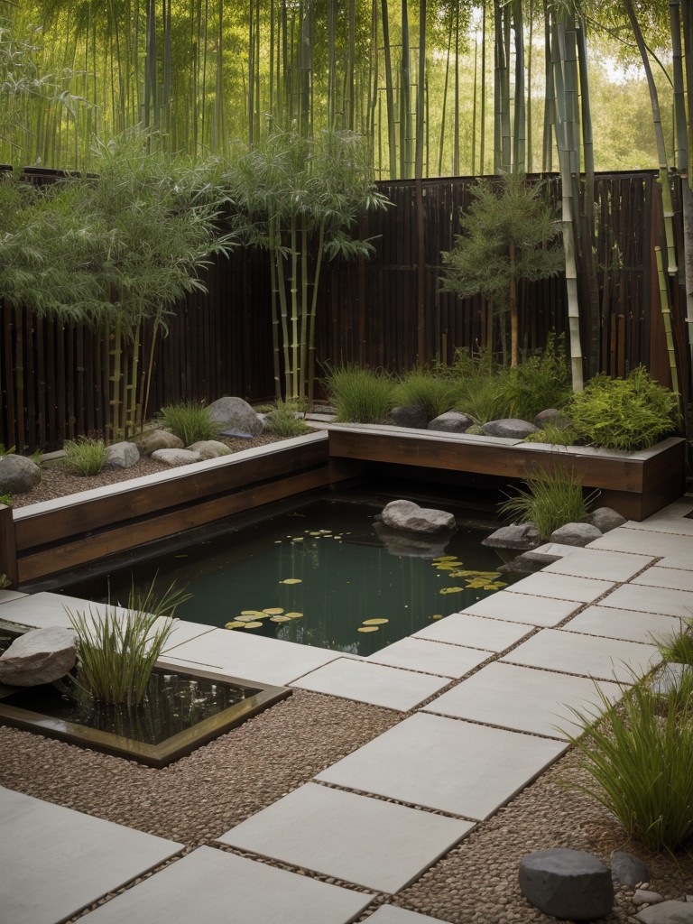 zen-inspired-backyard-ideas-peaceful-calming-outdoor-retreat-incorporating-elements-such-small-pond-meditation-area-bamboo-accents
