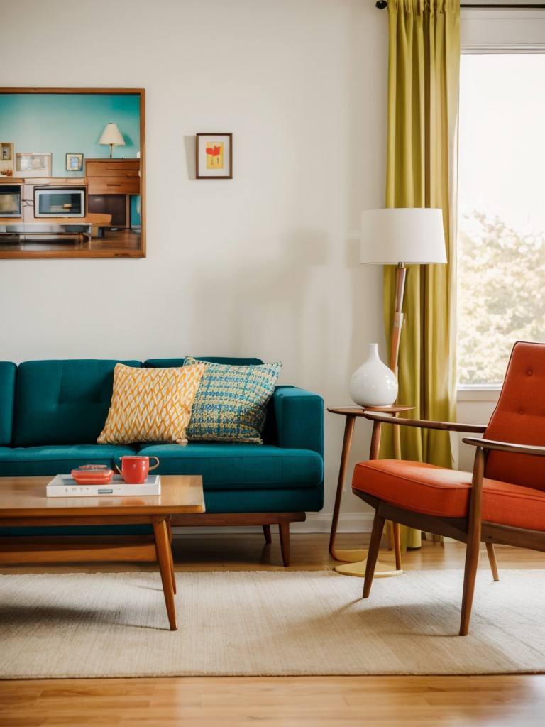 mid-century-modern-living-room-ideas-retro-furniture-bright-pops-color-touch-nostalgia-retro-inspired-look