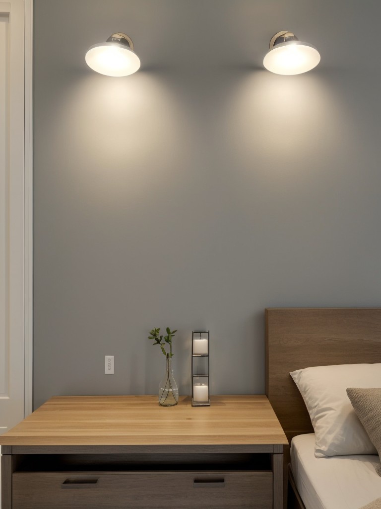 incorporate-wall-mounted-lighting-fixtures-to-save-space-side-tables