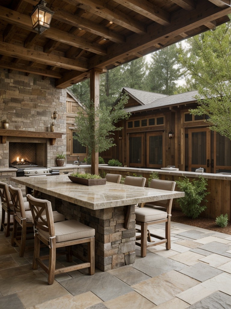 rustic-backyard-landscaping-ideas-natural-stone-accents-wooden-furniture-warm-inviting-atmosphere