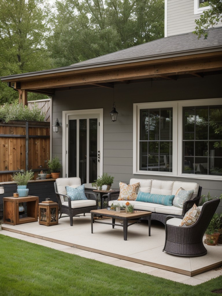 eclectic-backyard-design-mix-vintage-modern-furniture-pieces