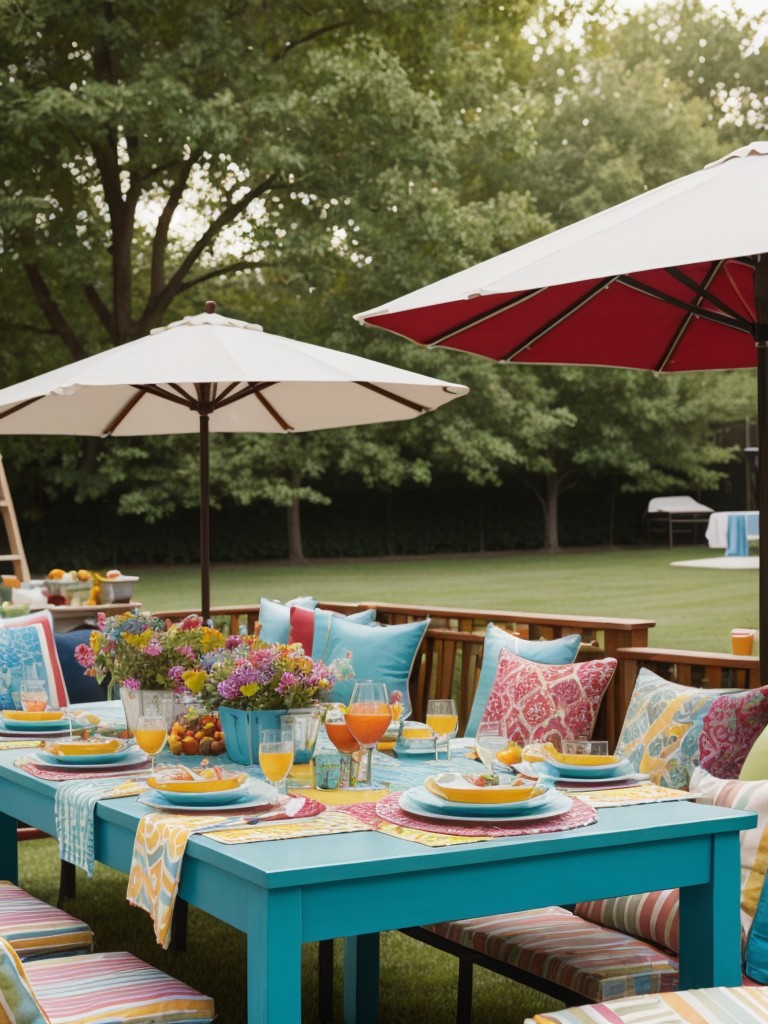set-up-colorful-vibrant-outdoor-dining-area-mix-eclectic-patterns-bright-table-linens-vibrant-dinnerware
