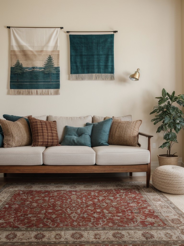 using-wall-tapestries-floor-cushions-layered-rugs
