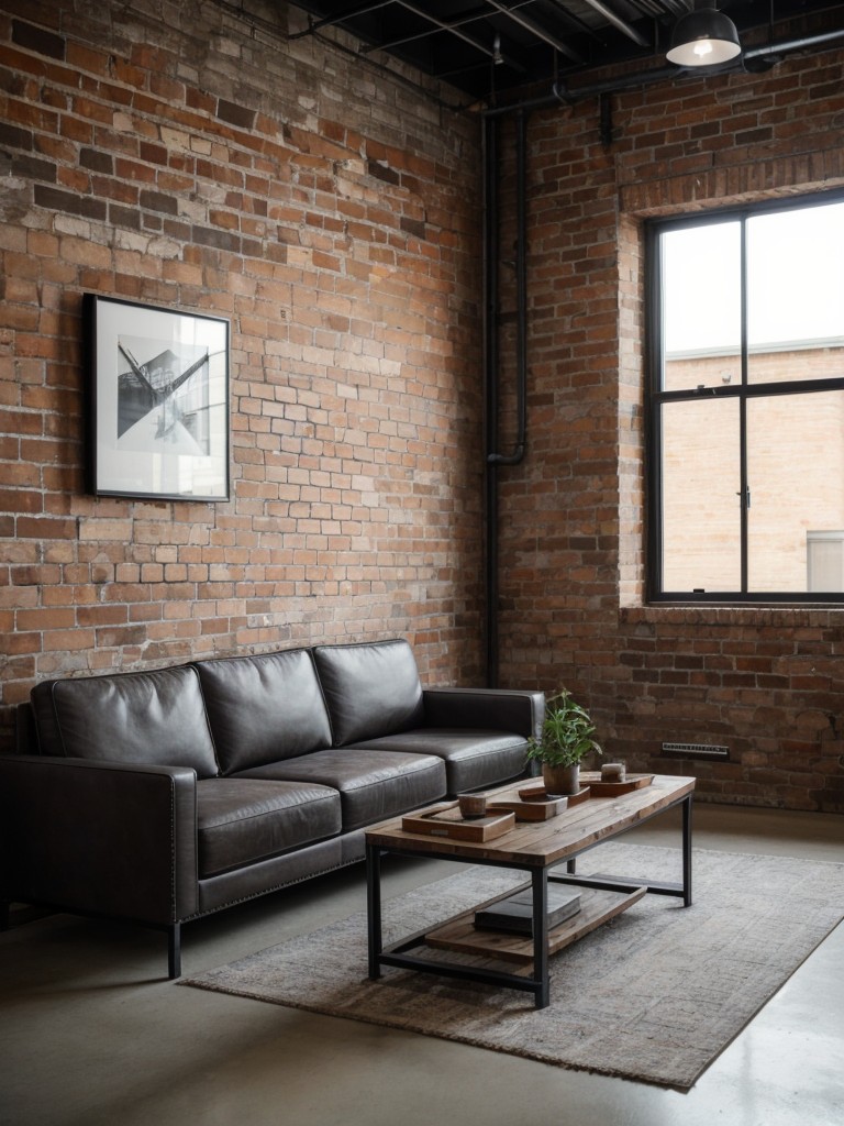 industrial-living-room-ideas-exposed-brick-walls-metal-accents-raw-materials-cool-edgy-look