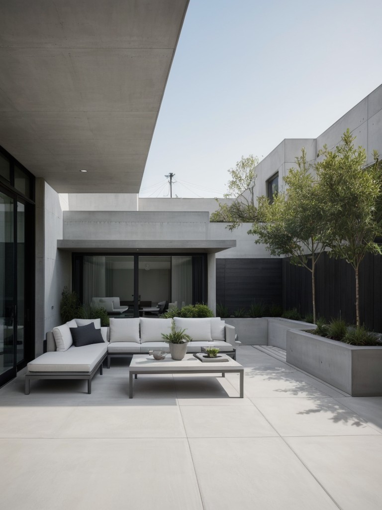 minimalist-backyard-design-ideas-clean-lines-monochromatic-color-palette-concrete-patio-furniture-creating-sleek-contemporary-outdoor-space