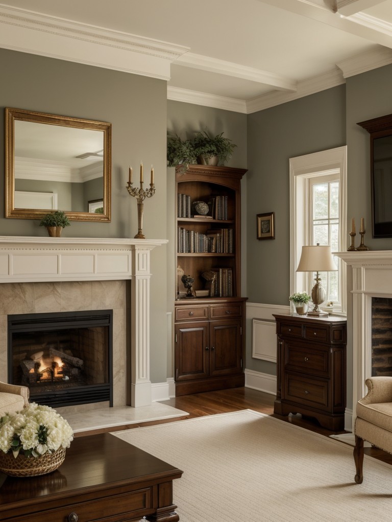 traditional-living-room-aesthetics-elegant-furniture-classic-color-palettes-refined-details-like-crown-molding-decorative-fireplace-mantels