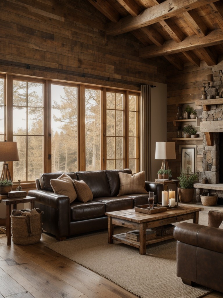 rustic-living-room-ideas-warm-wood-tones-cozy-textiles-natural-elements-like-stone-leather