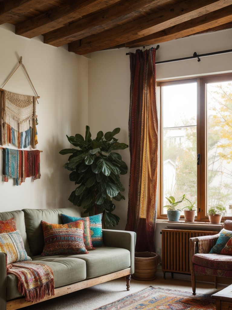 bohemian-living-room-ideas-eclectic-furniture-layered-textures-vibrant-colors-free-spirited-cozy-vibe