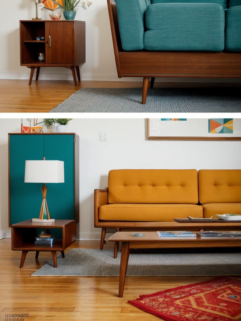 mid-century-modern-living-room-ideas-retro-furniture-geometric-patterns-pops-bold-colors