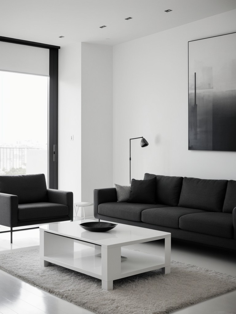 minimalist-living-room-ideas-monochromatic-color-scheme-sleek-furniture-minimalist-art-pieces