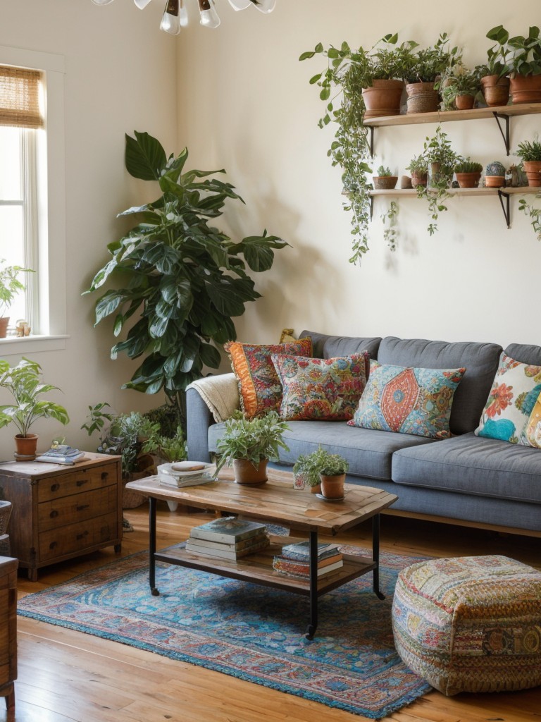 bohemian-living-room-ideas-free-spirited-eclectic-space-incorporating-vibrant-colors-mixed-patterns-abundance-plants