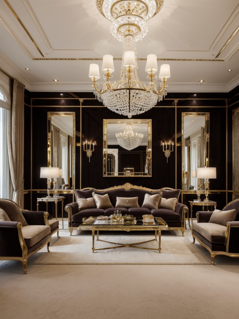 elegant-living-room-ideas-luxurious-velvet-furniture-crystal-chandeliers-statement-artwork