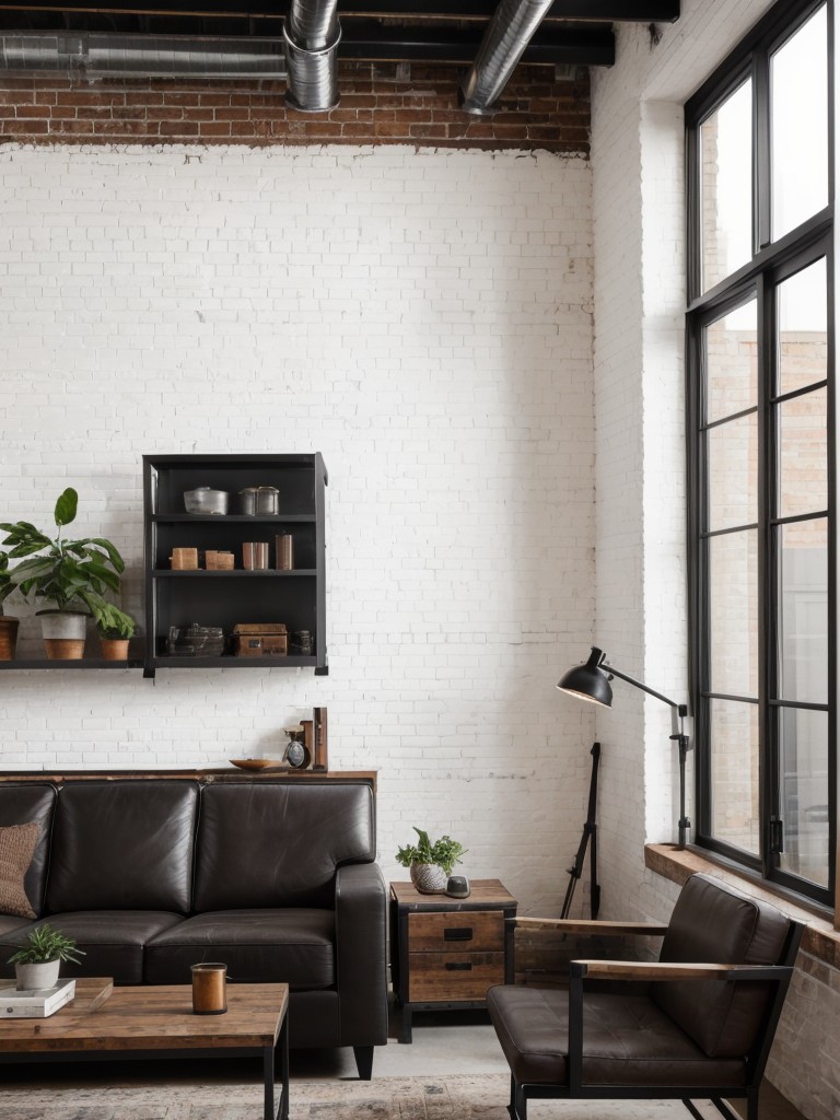 industrial-living-room-design-exposed-brick-walls-metal-accents-minimalist-furniture-sleek-edgy-look