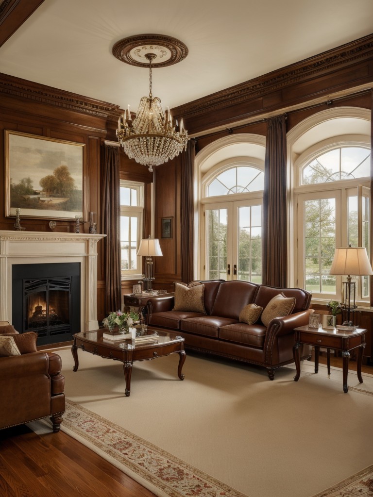 traditional-living-room-ideas-elegant-furniture-rich-color-scheme-classic-architectural-details