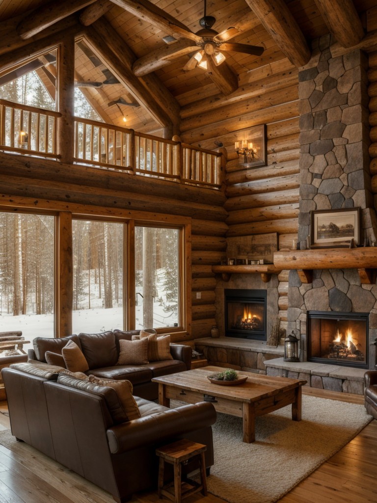 rustic-living-room-ideas-natural-materials-warm-earthy-tones-cozy-fireplace-cozy-inviting-cabin-like-feel