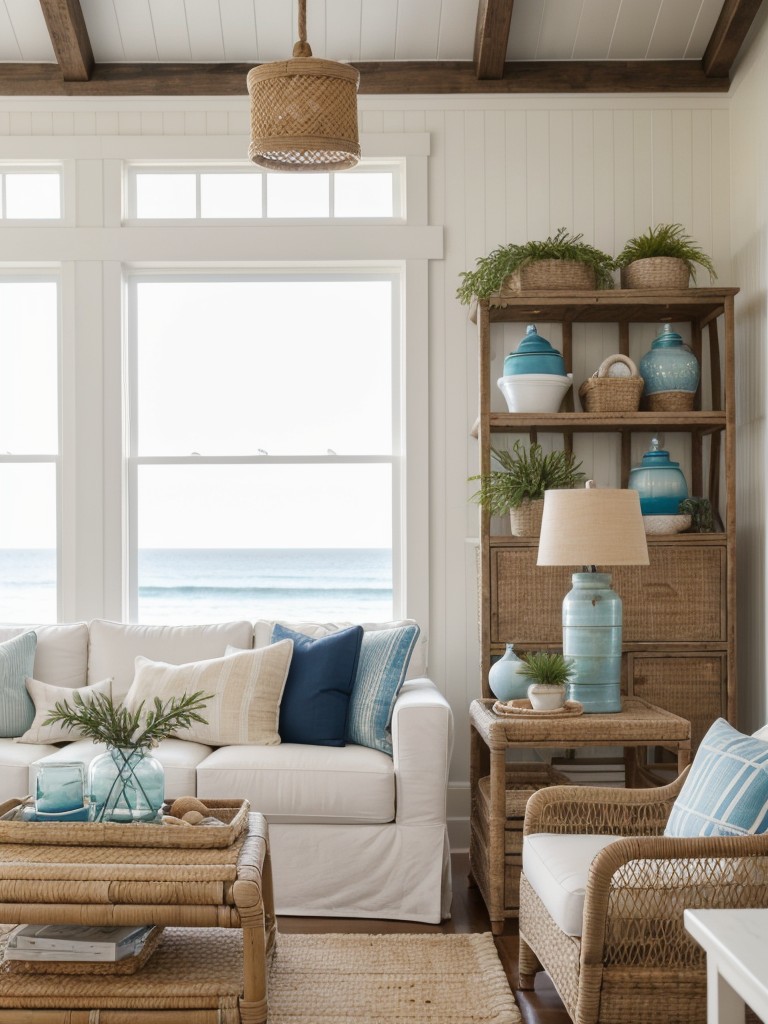 coastal-living-room-ideas-beachy-vibe-featuring-nautical-elements-light-colors-natural-textures-like-rattan-jute