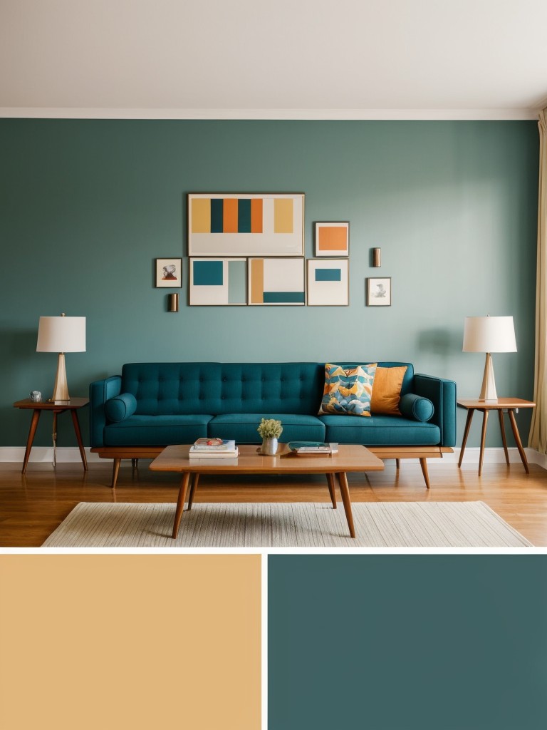 mid-century-modern-living-room-ideas-retro-stylish-vibe-showcasing-iconic-furniture-pieces-bold-patterns-palette-contrasting-colors