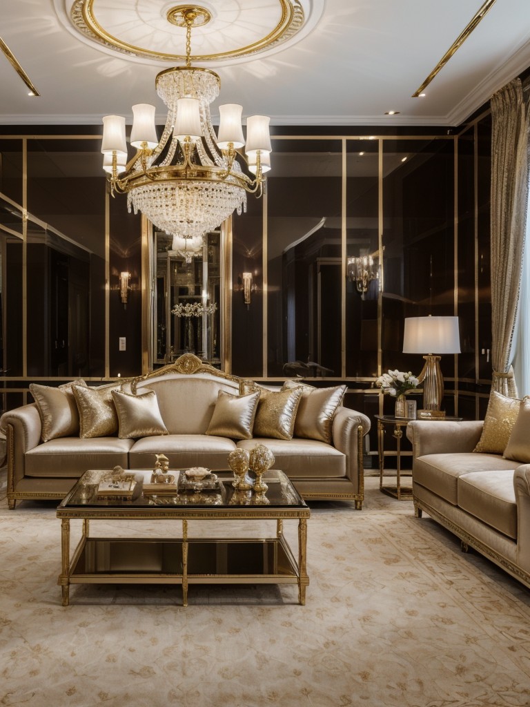 glamorous-living-room-ideas-incorporating-luxurious-fabrics-metallic-accents-statement-lighting-glamorous-opulent-space