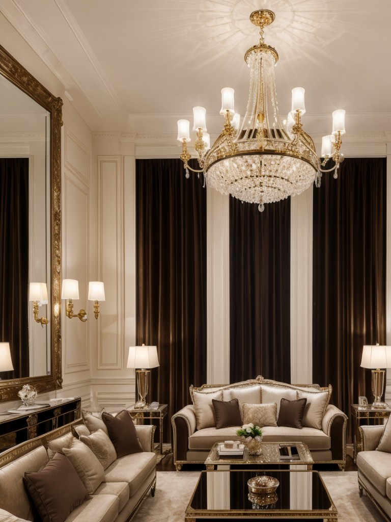 glamorous-living-room-ideas-luxurious-furniture-glamorous-accents-like-chandeliers-mirrored-decor