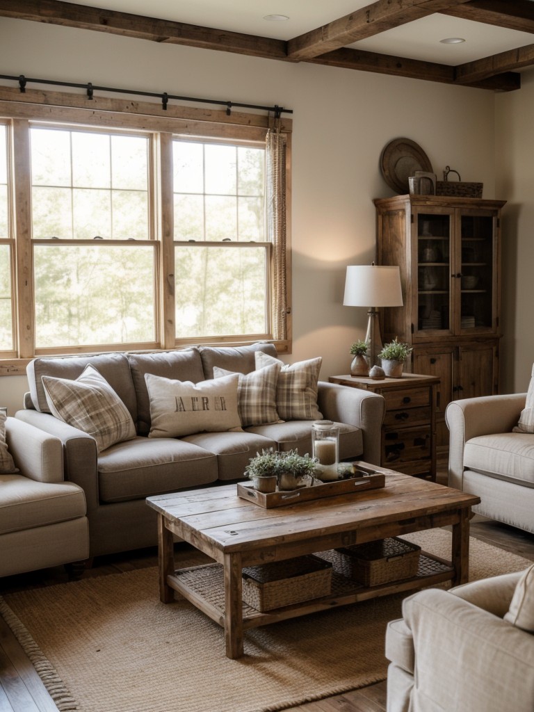 cozy-farmhouse-living-room-ideas-rustic-furniture-neutral-colors-natural-textures-like-wood-jute